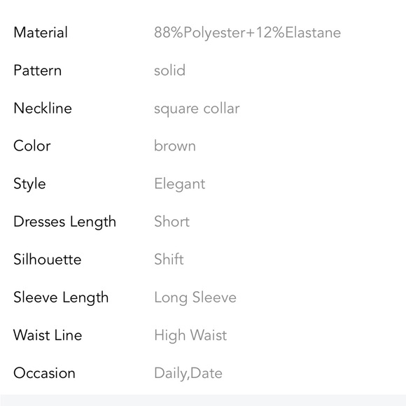 *Host Pick!๐ Brown Boho Suede Square Neck Mini Swing Dress with Square Neckline - Picture 10 of 15